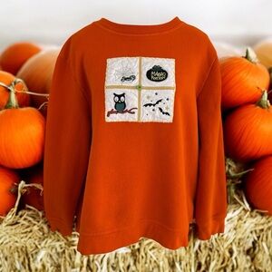 Vintage special Editions orange Halloween sweatshirt